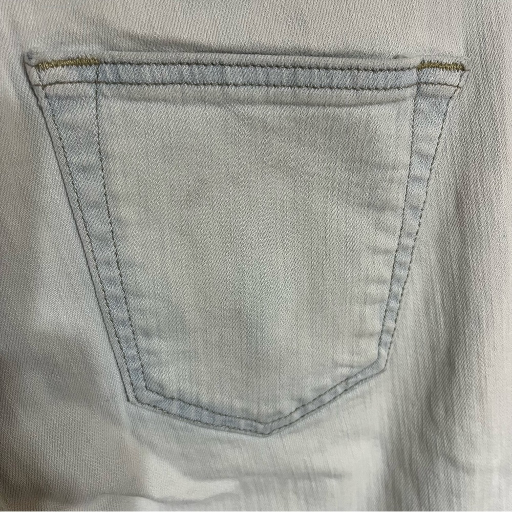 Women's Abercrombie & Fitch‎ Super Skinny Size 28 X 30 White Denim Jeans - Picture 11 of 13